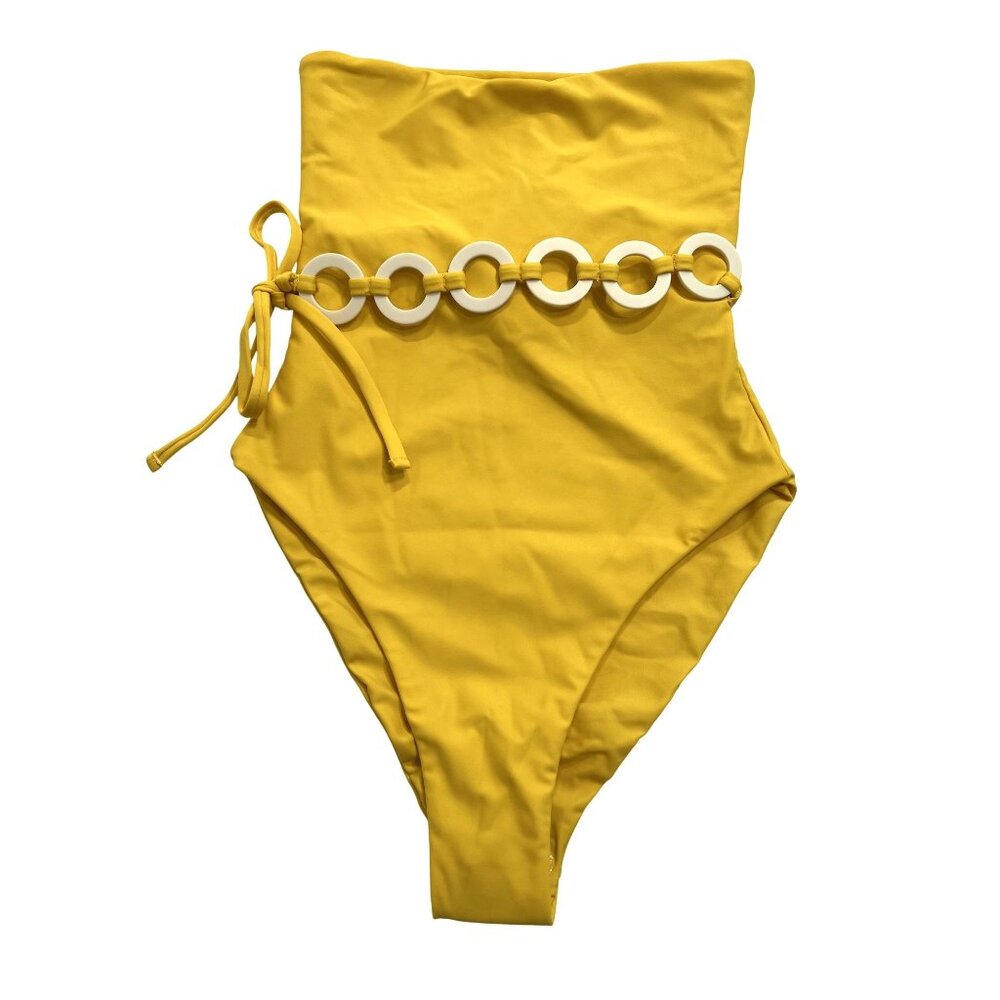 Saudade de Voce Citrus One Piece In Yellow